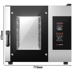 Пароконвектомат GGM Gastro KB511N (Black/Inox) Thumb