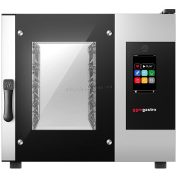 Пароконвектомат GGM Gastro KB511N-TP (Black/Inox)