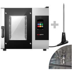 Пароконвектомат GGM Gastro KB511N-TP (Black/Inox) Thumb