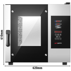 Пароконвектомат GGM Gastro KB523N (Black/Inox) Thumb
