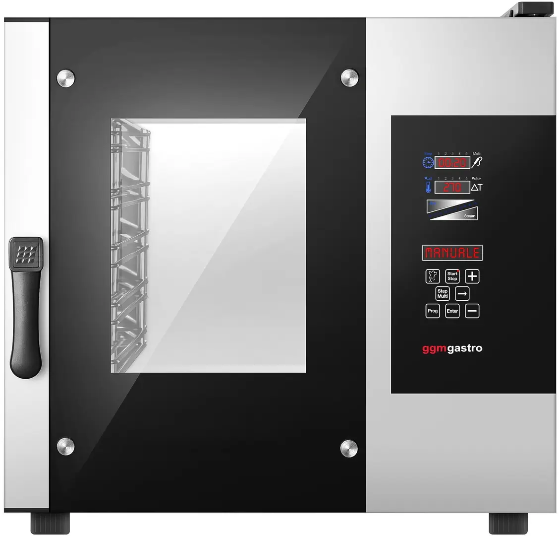 Пароконвектомат GGM Gastro KB523N (Black/Inox)