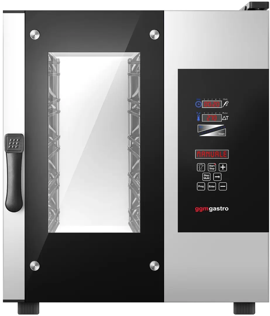 Пароконвектомат GGM Gastro KDB511CN (Black/Inox)