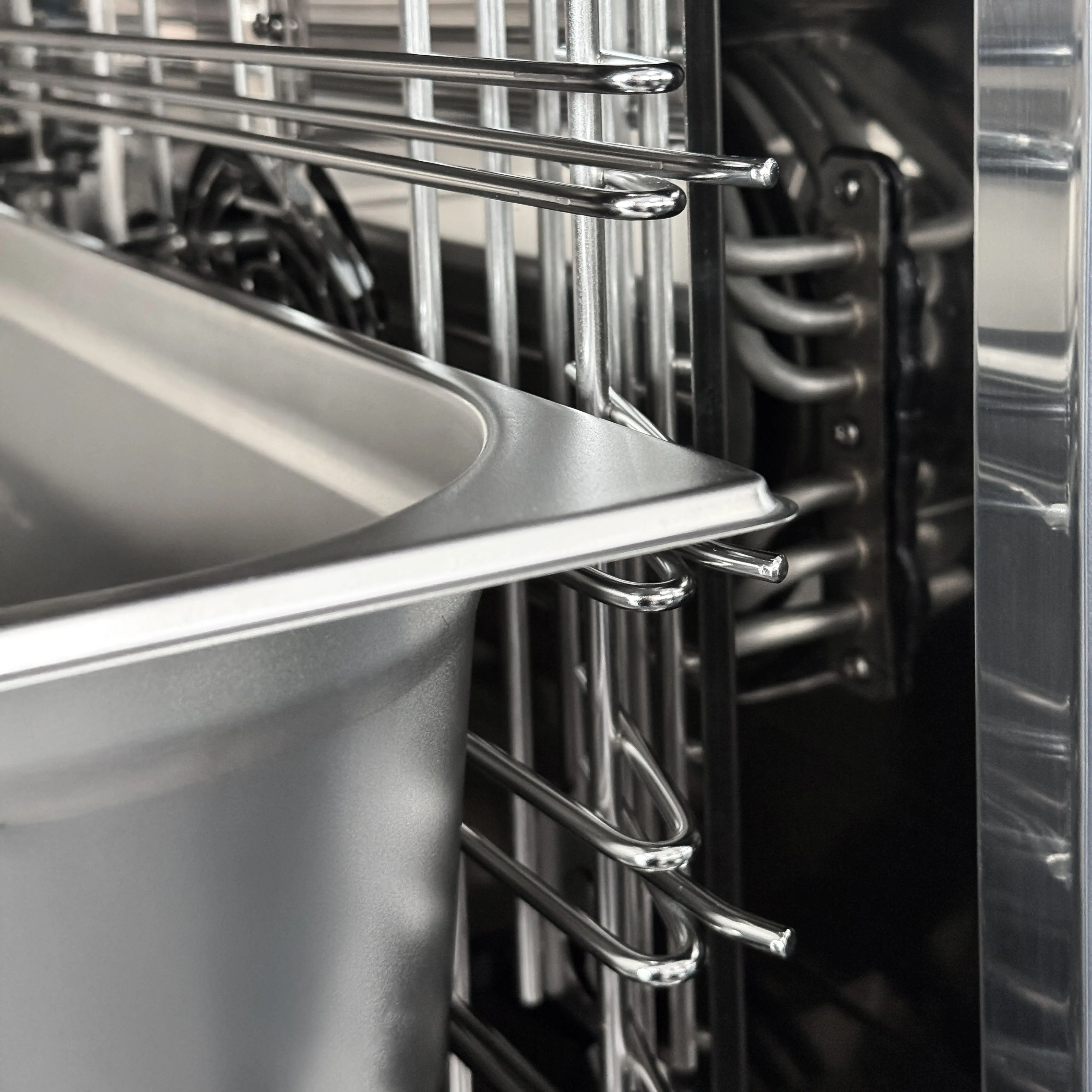 Пароконвектомат GGM Gastro KDB511VN (Black/Inox) - 7
