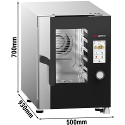 Пароконвектомат GGM Gastro KDCTE612N (Black/Inox) Thumb