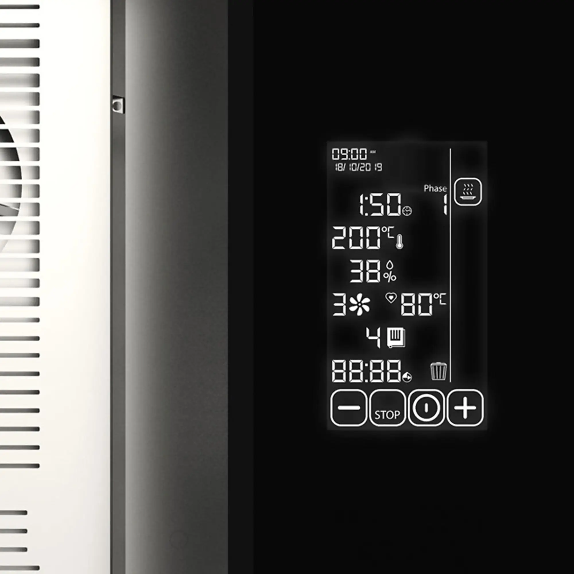 Пароконвектомат GGM Gastro KDDTE1111SCN (Black/Inox) - 5