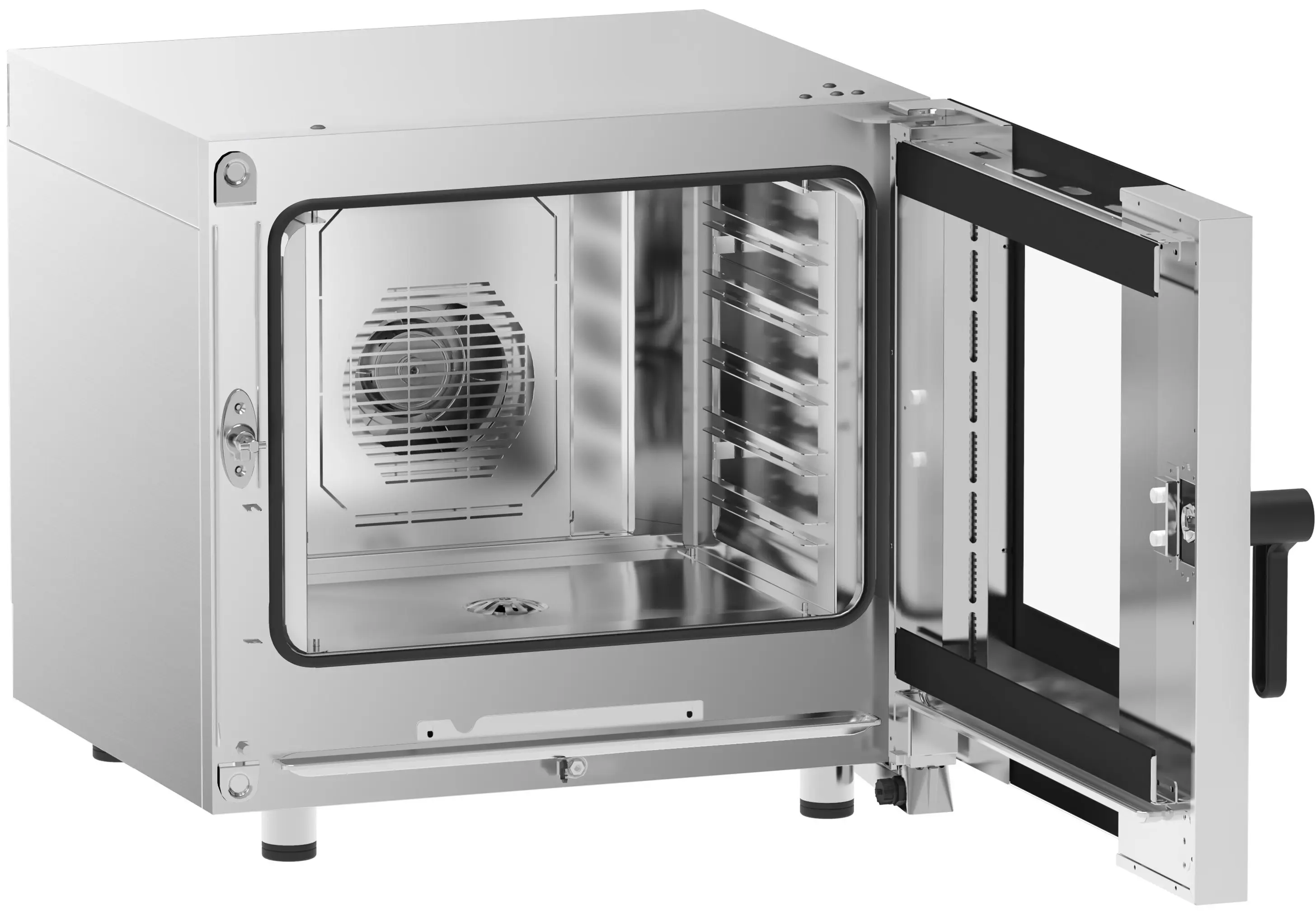 Пароконвектомат GGM Gastro KDDTE511SCN (Black/Inox) - 3