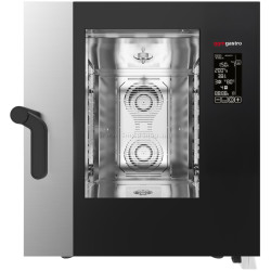 Пароконвектомат GGM Gastro KDDTE711SCN (Black/Inox)