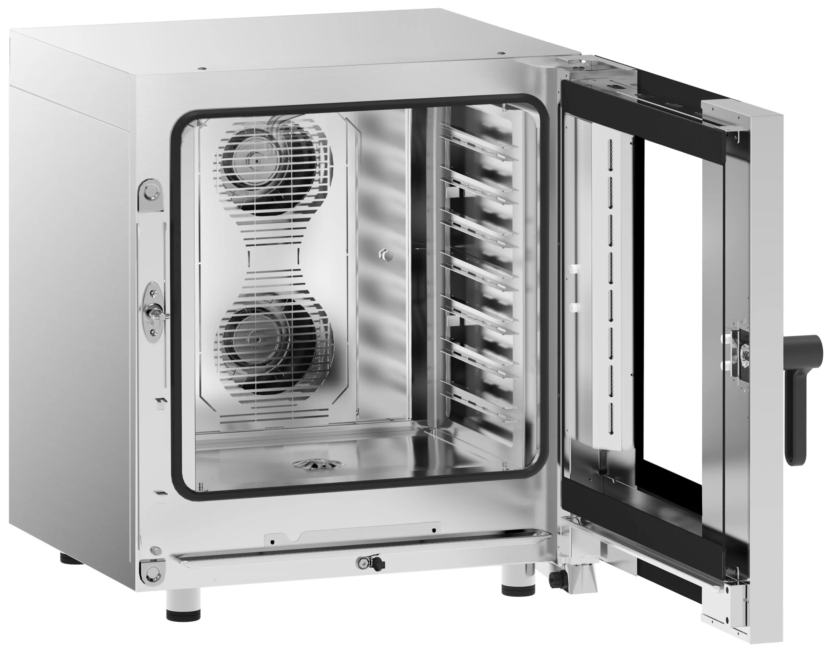 Пароконвектомат GGM Gastro KDDTE711SCN (Black/Inox) - 4