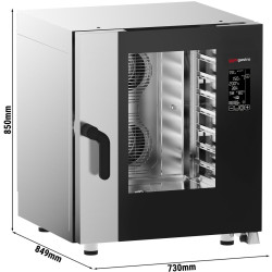 Пароконвектомат GGM Gastro KDDTE711SCN (Black/Inox) Thumb