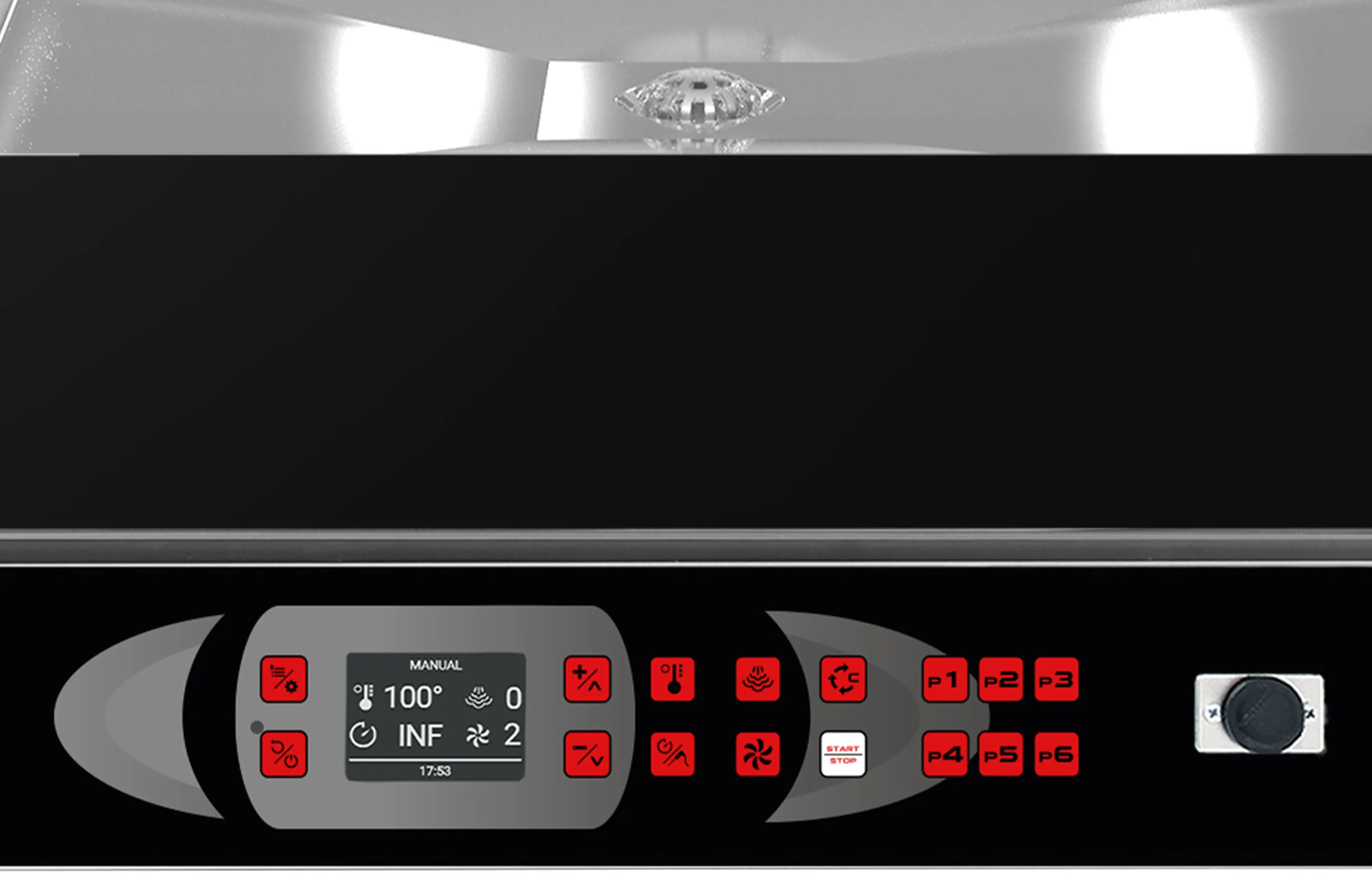 Пароконвектомат GGM Gastro KDDV10 (Black/Inox) - 4