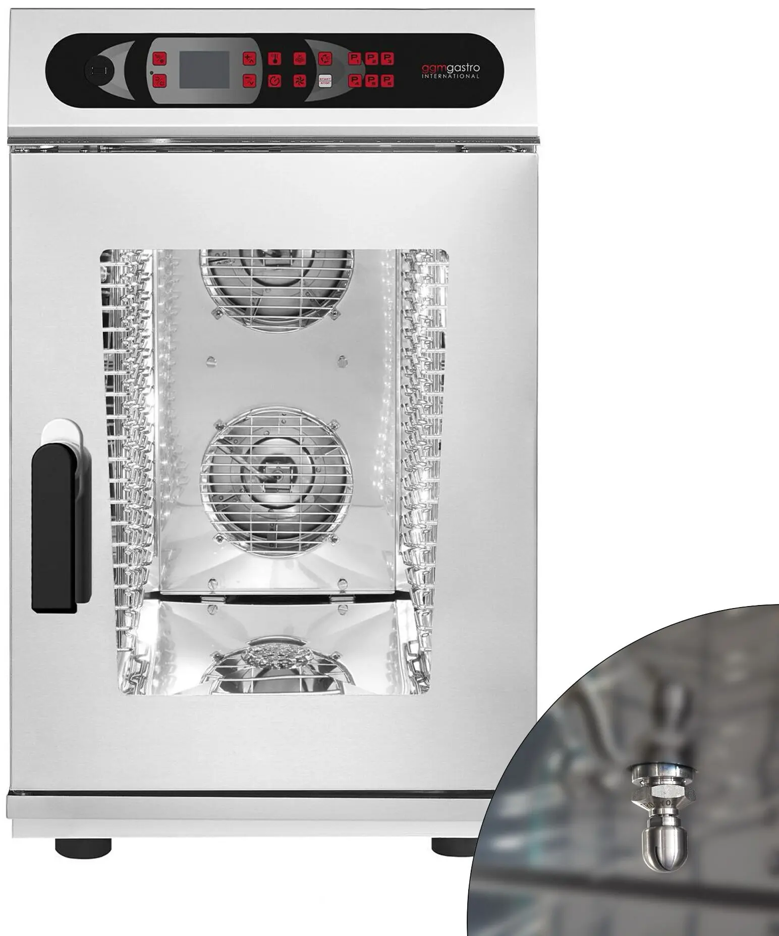 Пароконвектомат GGM Gastro KDDV1011N (Inox) - 4