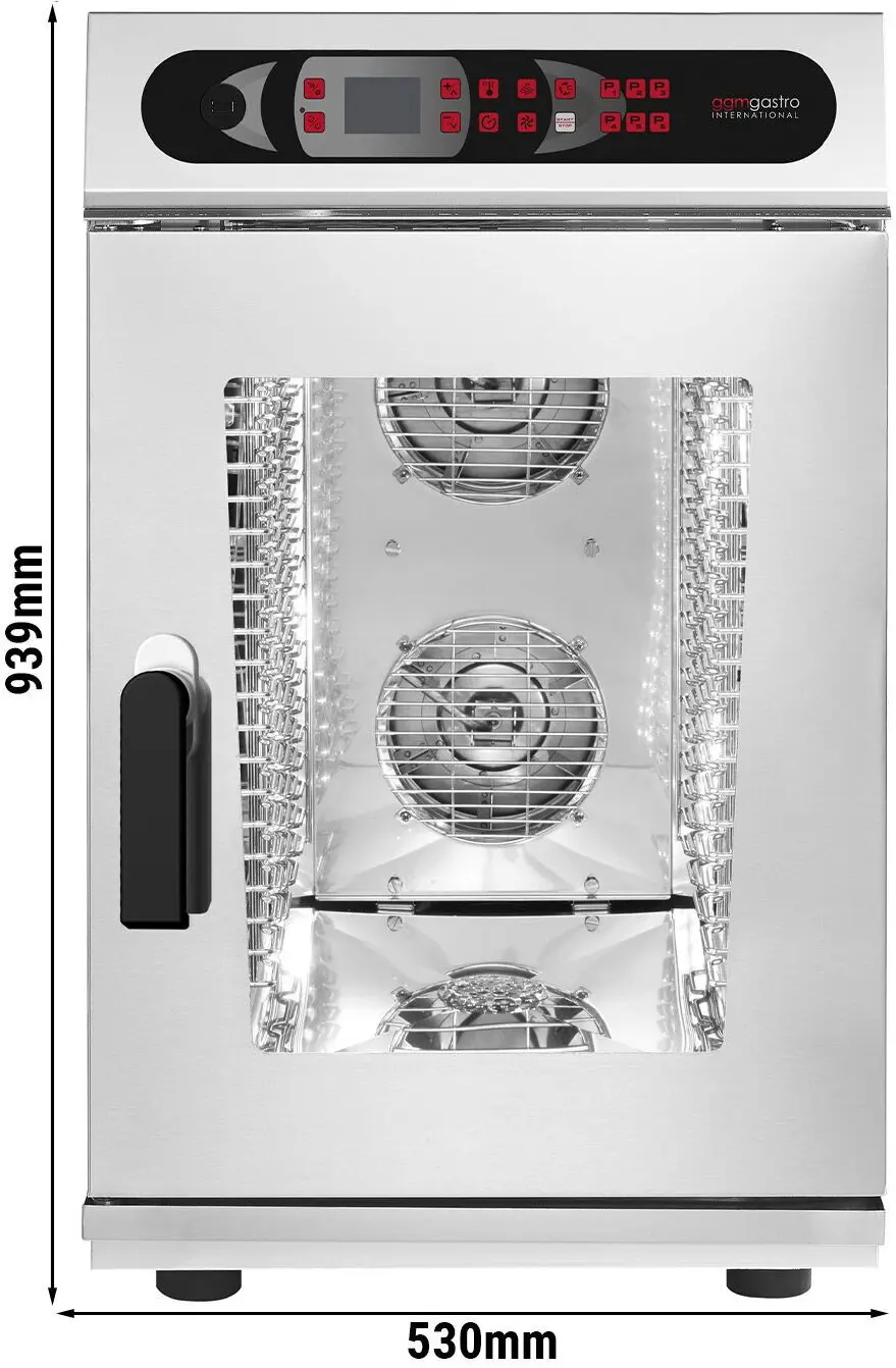 Пароконвектомат GGM Gastro KDDV1011N (Inox) - 5