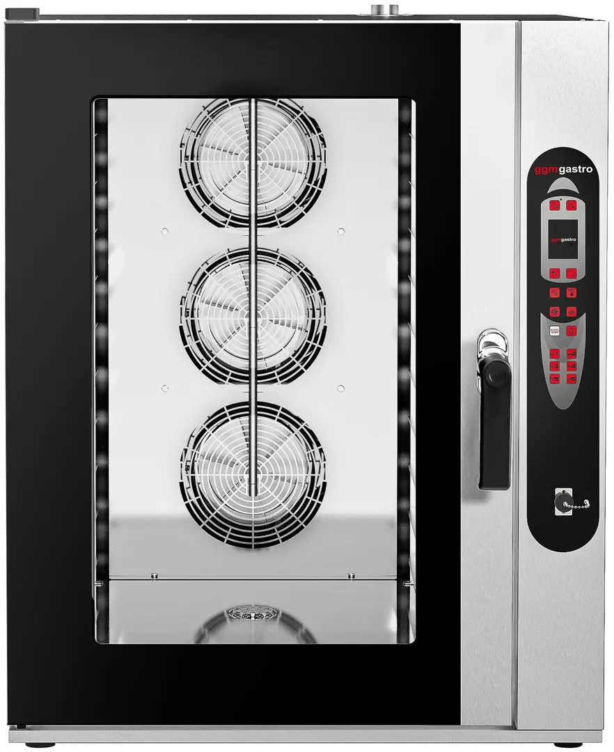 Пароконвектомат GGM Gastro KDDV1021N (Black/Inox)