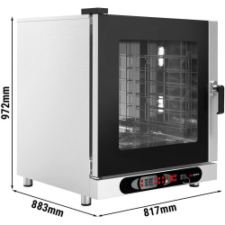 Пароконвектомат GGM Gastro KDDV6 (Black/Inox) Thumb