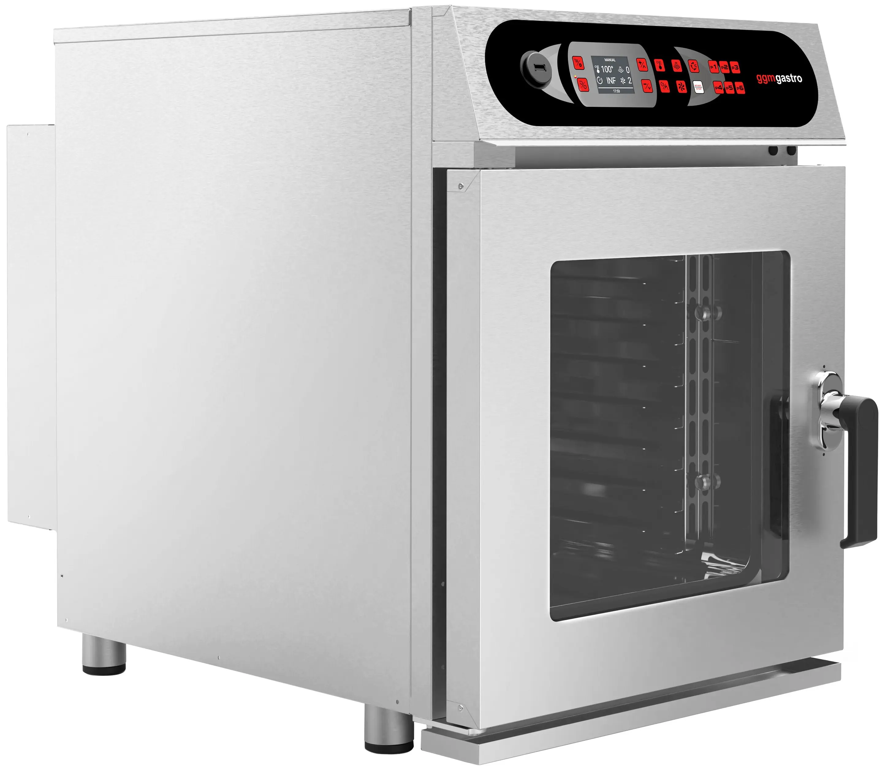 Пароконвектомат GGM Gastro KDDV611 (Inox) - 2