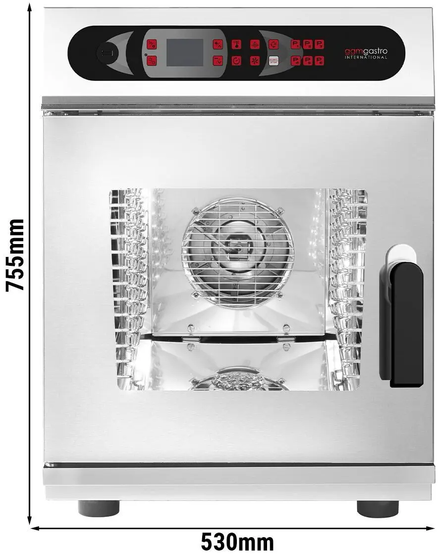 Пароконвектомат GGM Gastro KDDV623N (Inox) - 5