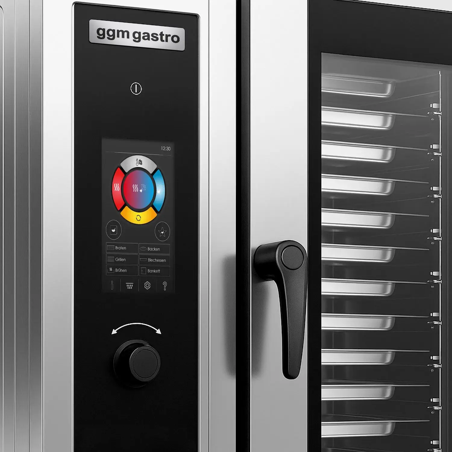 Пароконвектомат GGM Gastro KDI2021 (Inox) - 2