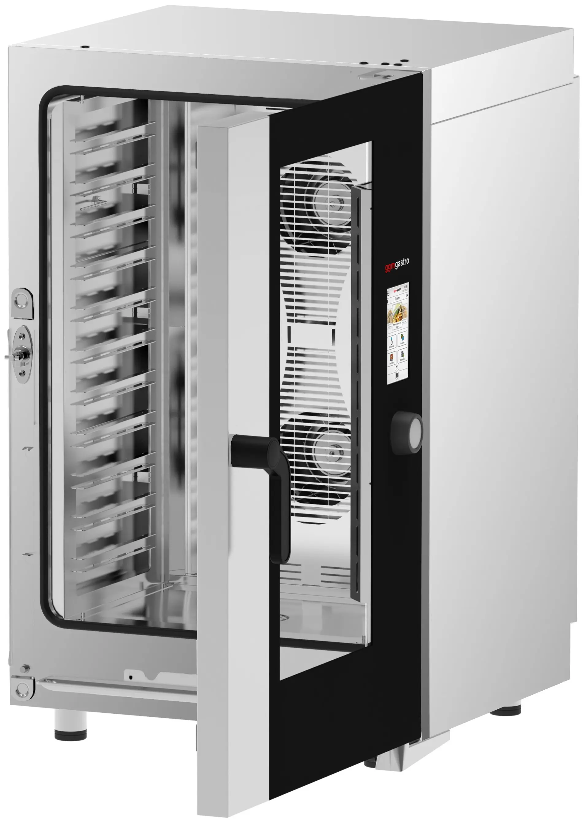 Пароконвектомат GGM Gastro KDTE1111N (Black/Inox) - 4