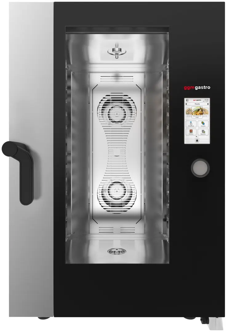 Пароконвектомат GGM Gastro KDTE1111N (Black/Inox)