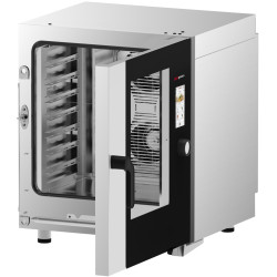 Пароконвектомат GGM Gastro KDTE711N (Black/Inox) Thumb