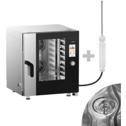 Пароконвектомат GGM Gastro KDTE711N (Black/Inox) Thumb