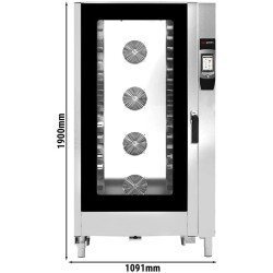 Пароконвектомат GGM Gastro KDTV4011 (Black/Inox) Thumb