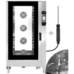 Пароконвектомат GGM Gastro KDTV4011 (Black/Inox) Thumb