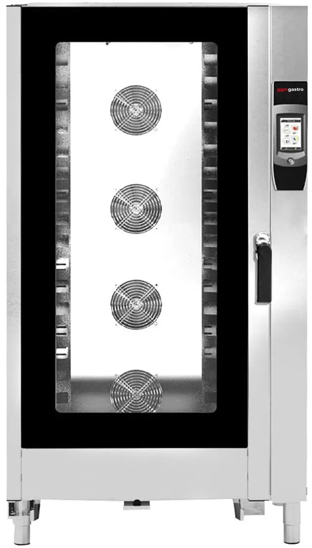 Пароконвектомат GGM Gastro KDTV4011 (Black/Inox)