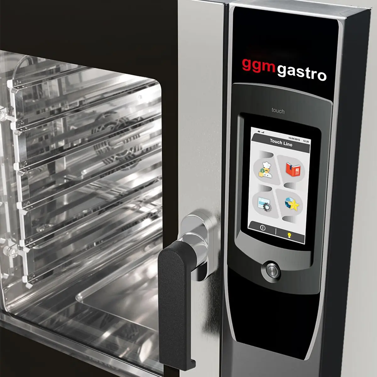 Пароконвектомат GGM Gastro KDV920 (Black/Inox) - 2