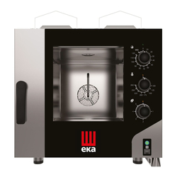 Cuptor convectie cu aburi Hendi MKF511GS (Black/Inox)