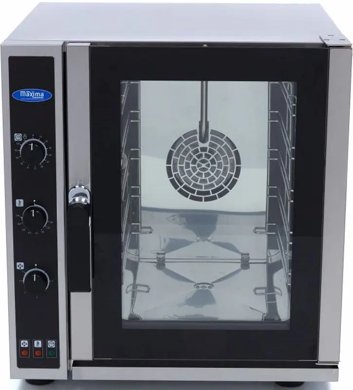 Cuptor convectomat combinat Maxima Maxima Deluxe 08560200 (Inox/Black)