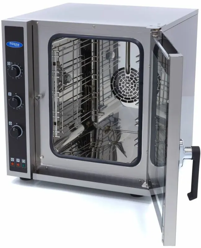 Cuptor convectomat combinat Maxima Maxima Deluxe 08560200 (Inox/Black)