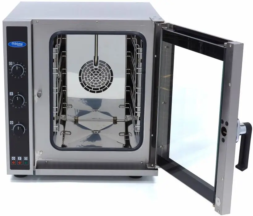 Cuptor convectomat combinat Maxima Maxima Deluxe 08560200 (Inox/Black)