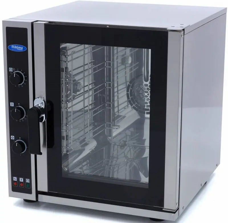 Cuptor convectomat combinat Maxima Maxima Deluxe 08560200 (Inox/Black)