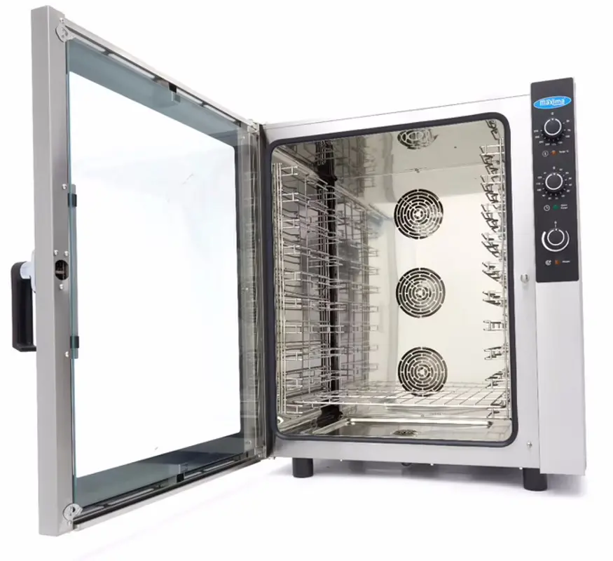 Cuptor convectie cu aburi Maxima 8500207 (Inox/Black)