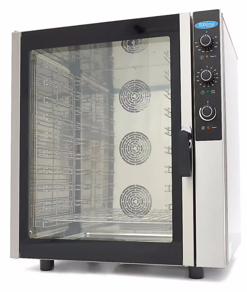 Cuptor convectie cu aburi Maxima 8500207 (Inox/Black)