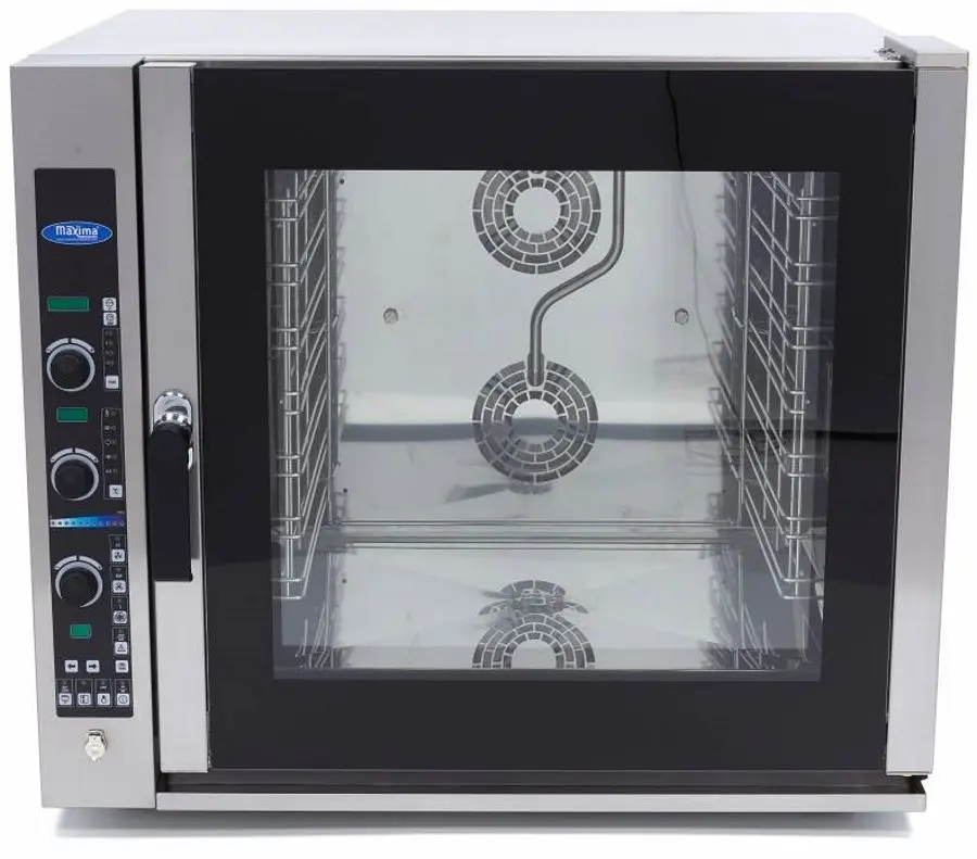 Cuptor convectomat Maxima Digital Deluxe 7x1/1GN 8560552 (Inox/Black)