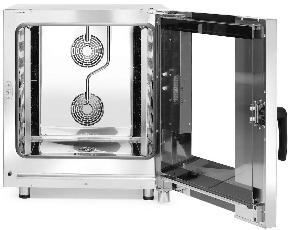 Cuptor convectomat Tecnoeka Millennial Smart Gastro MKF711S (Black/Inox)