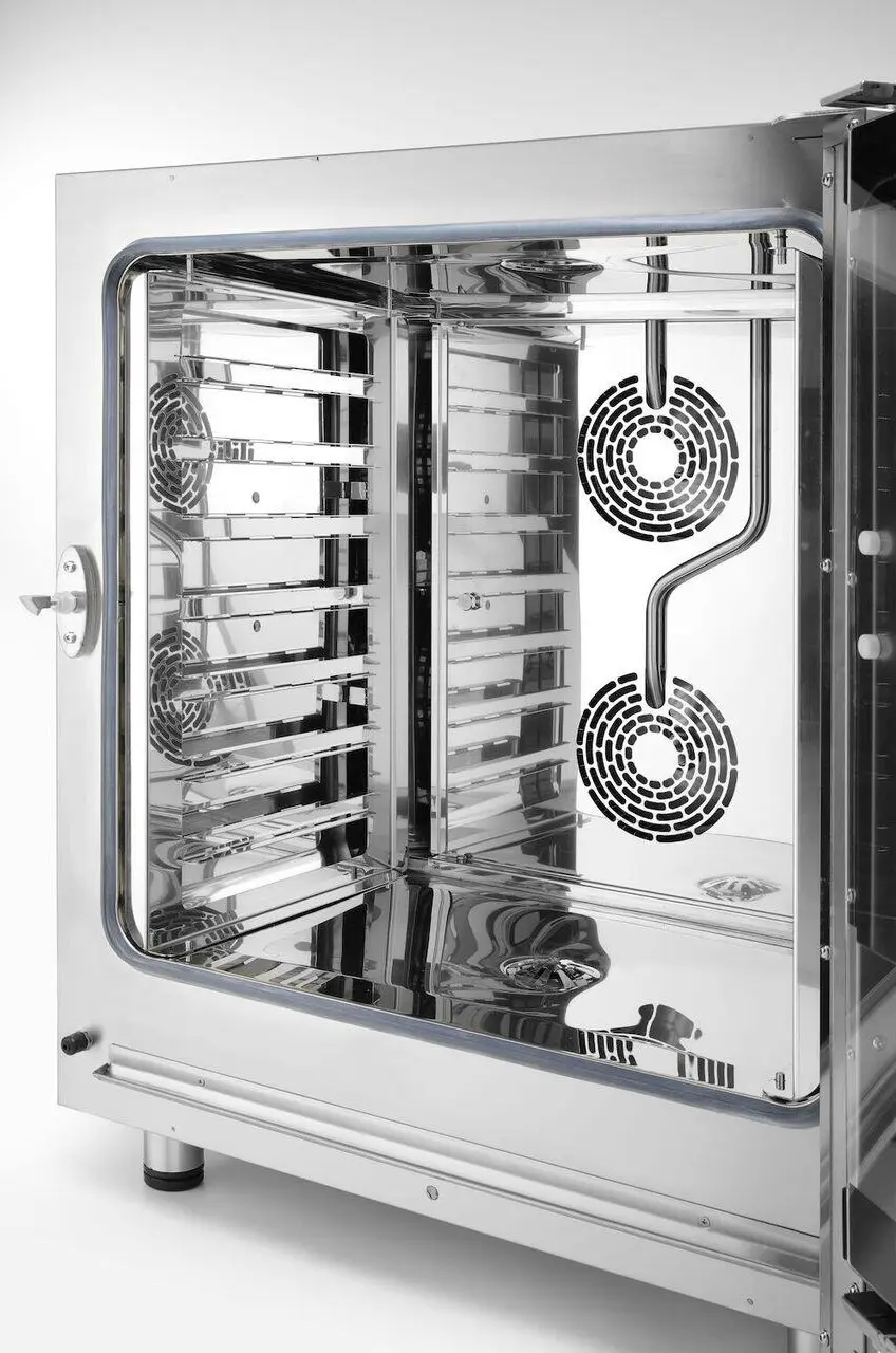 Cuptor convectomat Tecnoeka Millennial Smart Gastro MKF711S (Black/Inox)