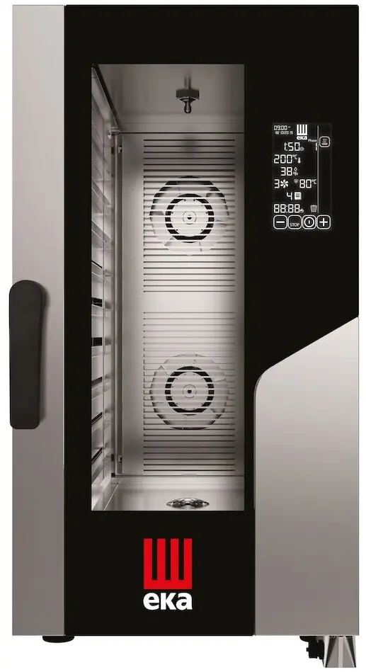Пароконвектомат Tecnoeka MKF1011CBM (Black/Inox)