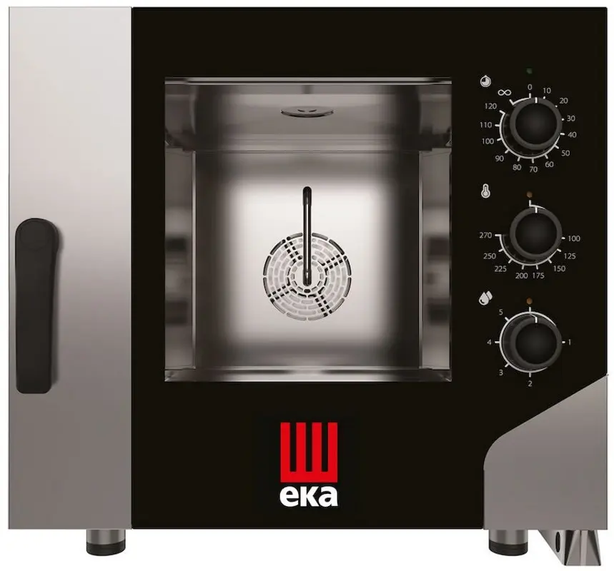 Пароконвектомат Tecnoeka MKF511S (Black/Inox)