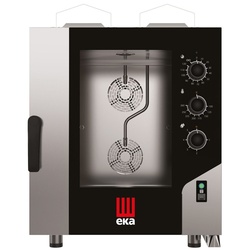 Cuptor convectomat Tecnoeka MKF711GS (Black/Inox)