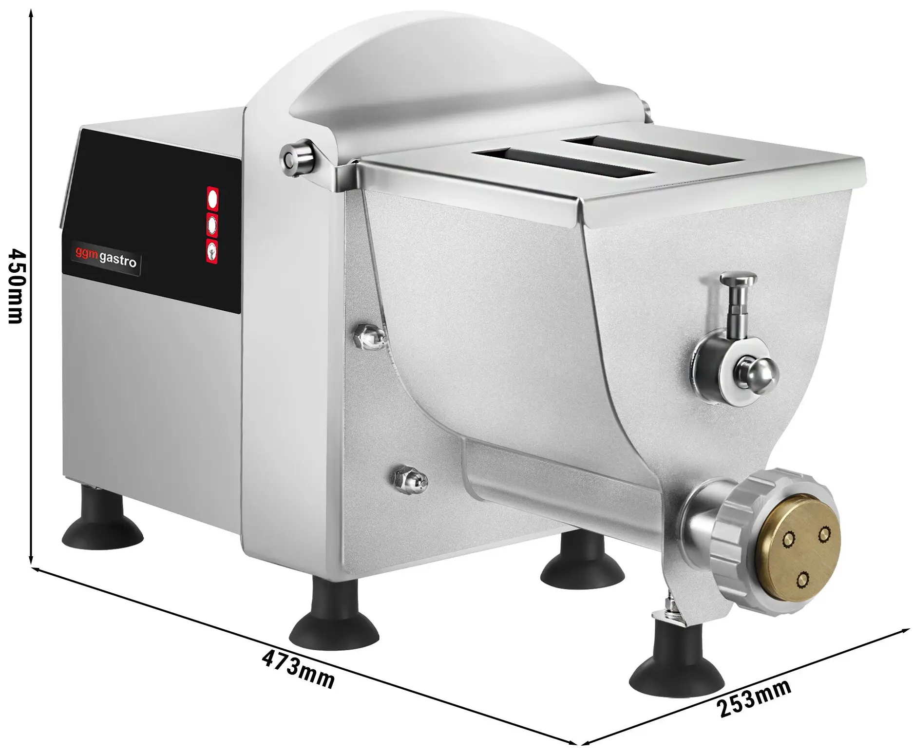 Паста-машина GGM Gastro NMF5N (Inox) - 3
