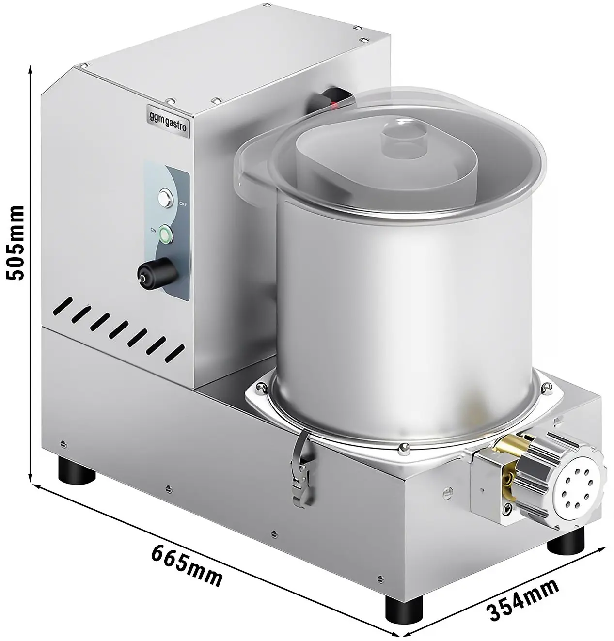 Паста-машина GGM Gastro NMSPS (Inox) - 6