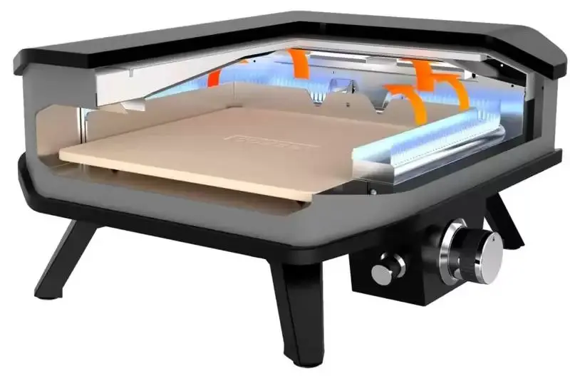 Печь для пиццы Cozze 90354 (Black/Grey) - 8