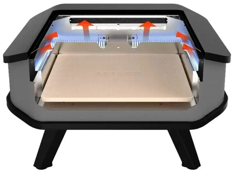 Печь для пиццы Cozze 90354 (Black/Grey) - 9