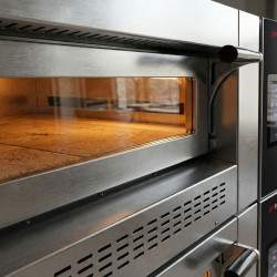 Печь для пиццы газовая GGM Gastro 2#GPOE430DN#UG (Inox/Black) Thumb