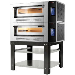 Печь для пиццы газовая GGM Gastro 2#GPOE930DN#UG (Inox/Black) Thumb