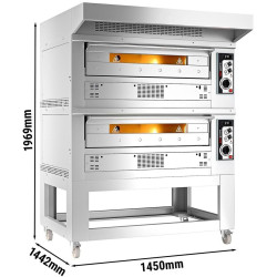 Печь для пиццы газовая GGM Gastro 2#PEZ630G#HU (Inox) Thumb