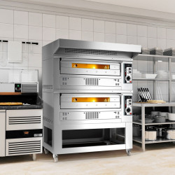 Печь для пиццы газовая GGM Gastro 2#PEZ630G#HU (Inox) Thumb